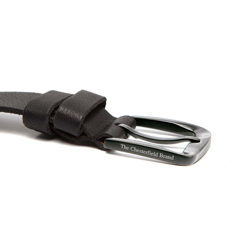 Copper Full-Grain Leather Belt მამაკაცის