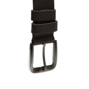 
Copper ნატურალური უმაღლესი ხარისხის ტყავი Belt მამაკაცის - გვერდითი პროფილი სიღრმისა და მოცულობის ჩვენებით