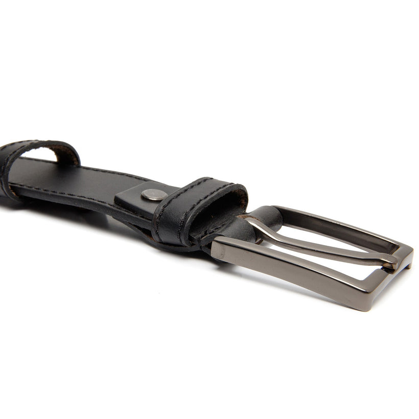 ტანიaro Full-Grain Leather Belt მამაკაცის