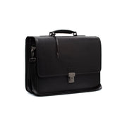 
Glenwood ნატურალური უმაღლესი ხარისხის ტყავი Briefcase მამაკაცის კლასიკური 100% უმაღლესი ხარისხის ტყავით - Full Exterior წინა ხედი და მორგებული სილუეტი | შეიძინეთ ონლაინ