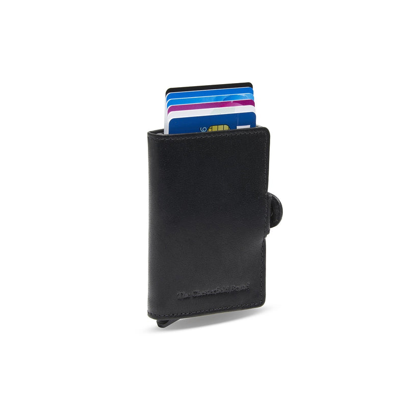 Baldwin Full-Grain Leather Card Holder ქალის