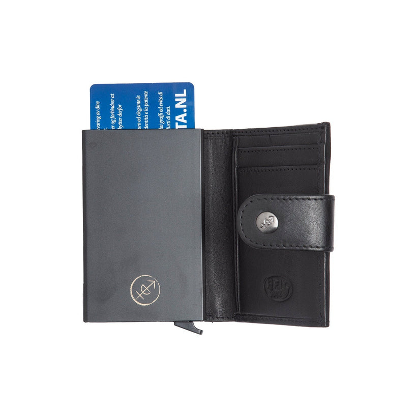 Lesina Full-Grain Leather Card Holder ქალის