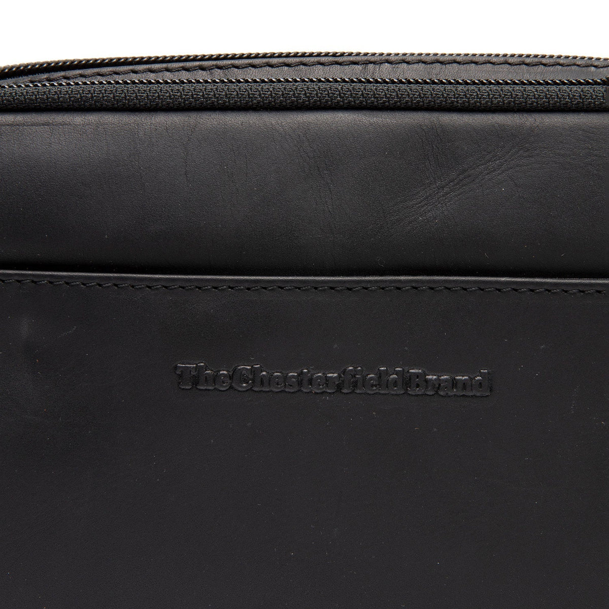 
Classic 100% Full-Grain leather Bag - უკანა ხედი გაძლიერებული ტყავის სახელურებით