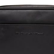 
Classic 100% Full-Grain leather Bag - უკანა ხედი გაძლიერებული ტყავის სახელურებით