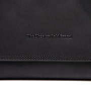 
Classic 100% Full-Grain leather Bag - უკანა ხედი გაძლიერებული ტყავის სახელურებით