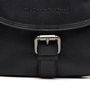 
Classic 100% Full-Grain leather Bag - უკანა ხედი გაძლიერებული ტყავის სახელურებით
