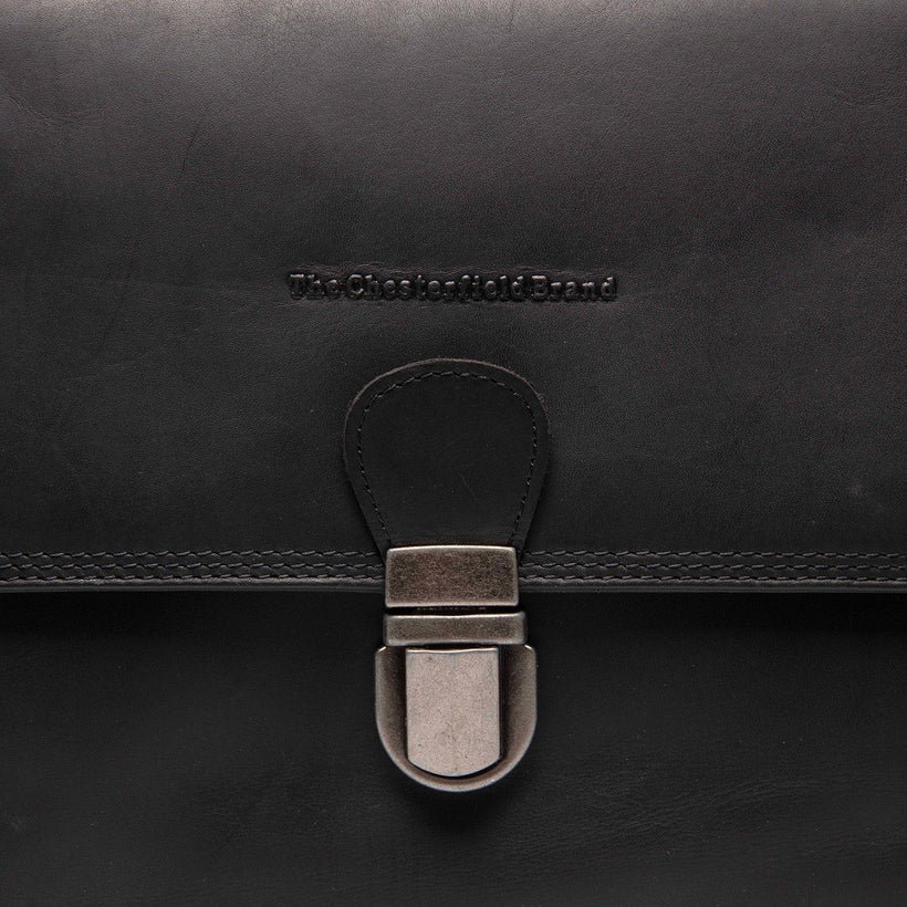 Lunor Full-Grain Leather Crossbody Bag ქალის