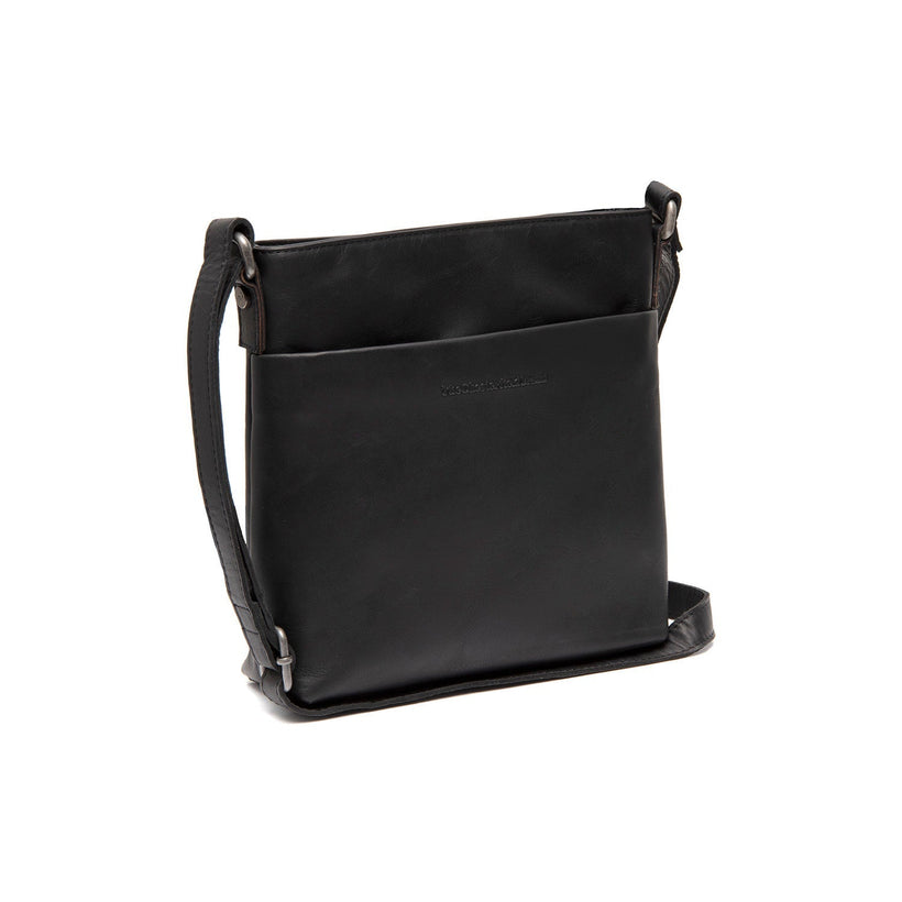 Navene Full-Grain Leather Crossbody Bag ქალის
