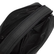 
Classic 100% Full-Grain leather Bag - უკანა ხედი გაძლიერებული ტყავის სახელურებით