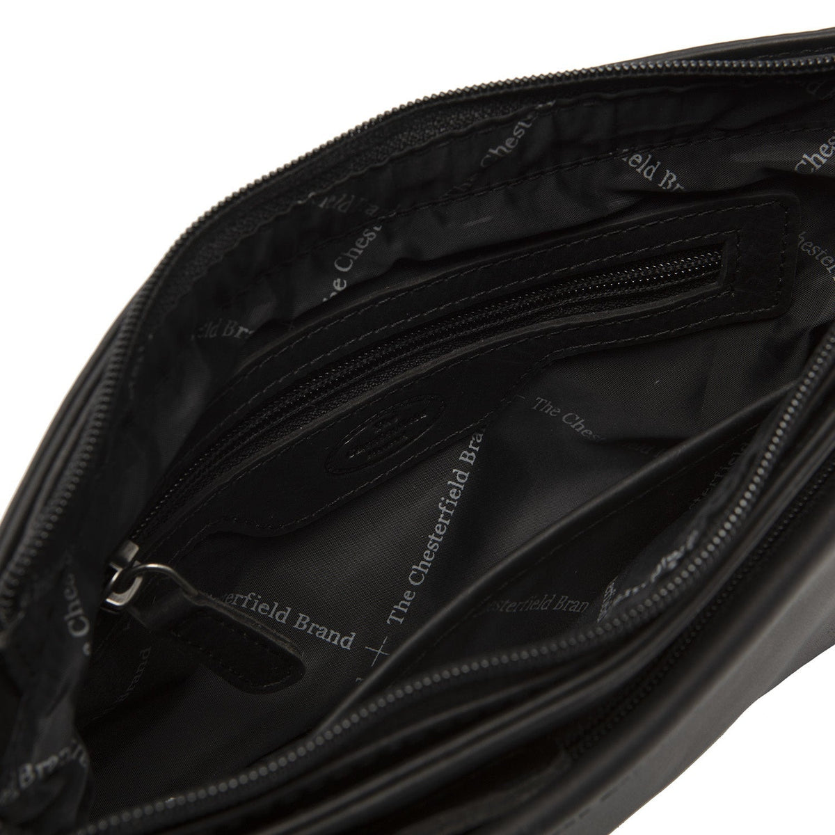 
Classic 100% Full-Grain leather Bag - უკანა ხედი გაძლიერებული ტყავის სახელურებით