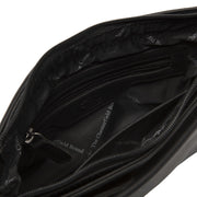 
Classic 100% Full-Grain leather Bag - უკანა ხედი გაძლიერებული ტყავის სახელურებით