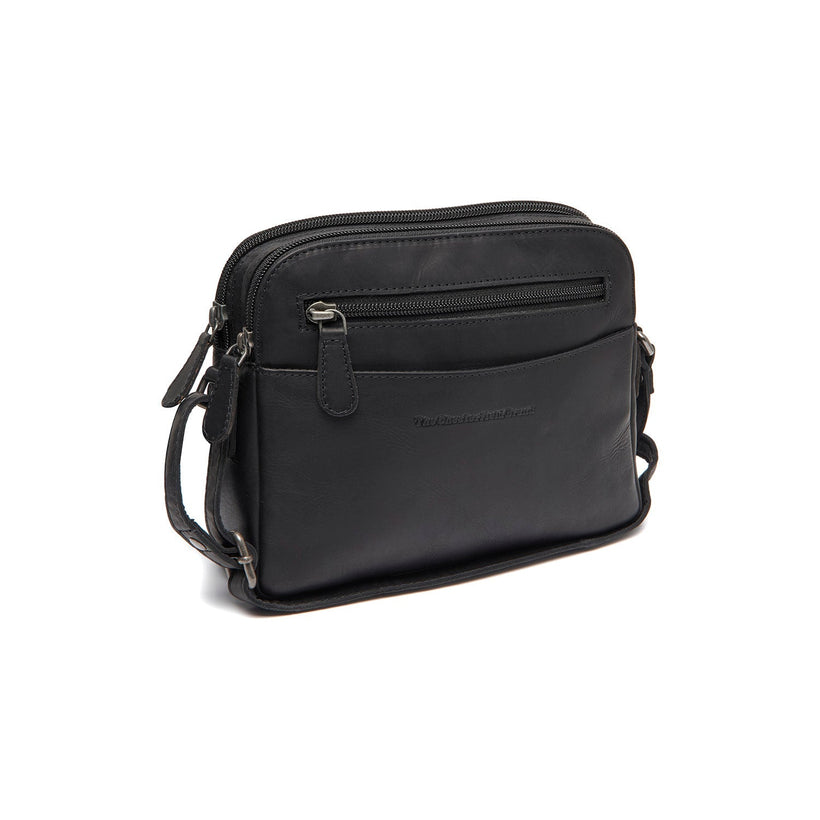 Vionne Full-Grain Leather Crossbody Bag ქალის