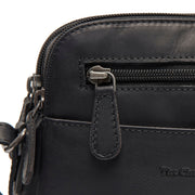 
Classic 100% Full-Grain leather Bag - უკანა ხედი გაძლიერებული ტყავის სახელურებით
