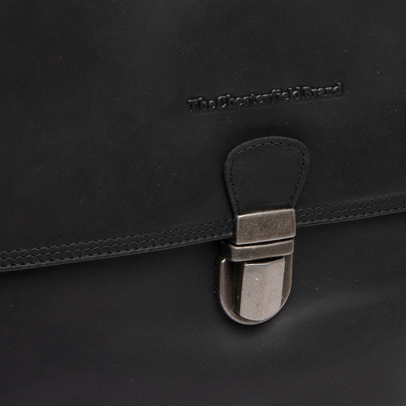 Angera Full-Grain Leather Handbag ქალის