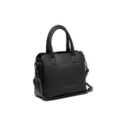 Hermosa Full-Grain Leather Handbag in Classic 100% Full-Grain Leather - Front Profile View &amp; Tailored Silhouette | Buy Online
