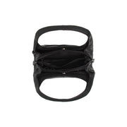 
ახლო ხედი of Classic Collar & Heavy-Duty Zipper Hardware on Lunera ტყავის ხელჩანთა