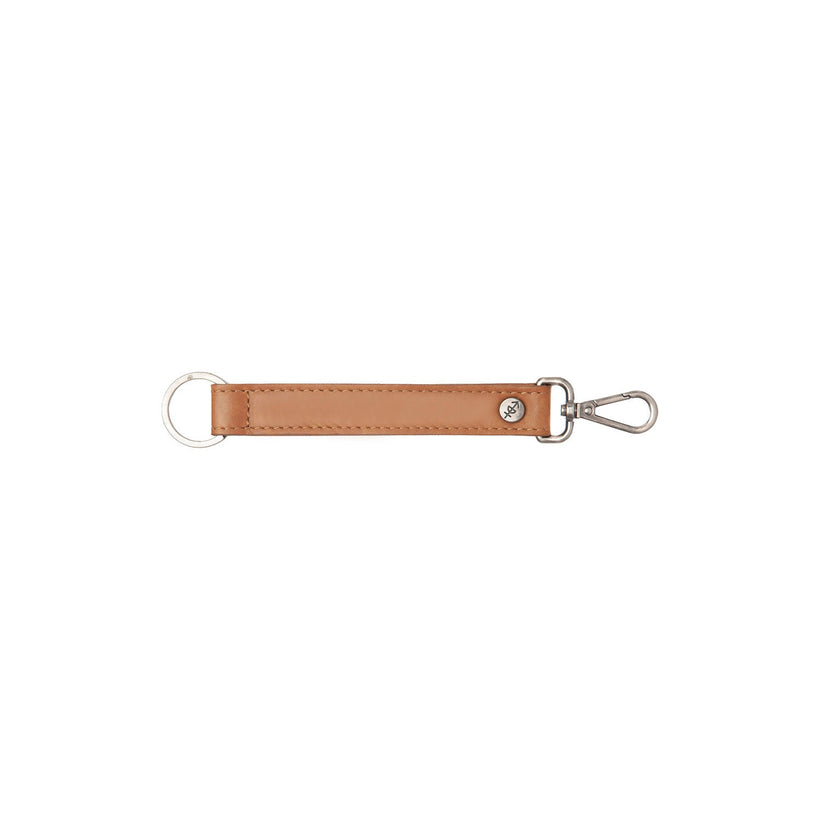 Leather Key Ring კონიაკი ქალის