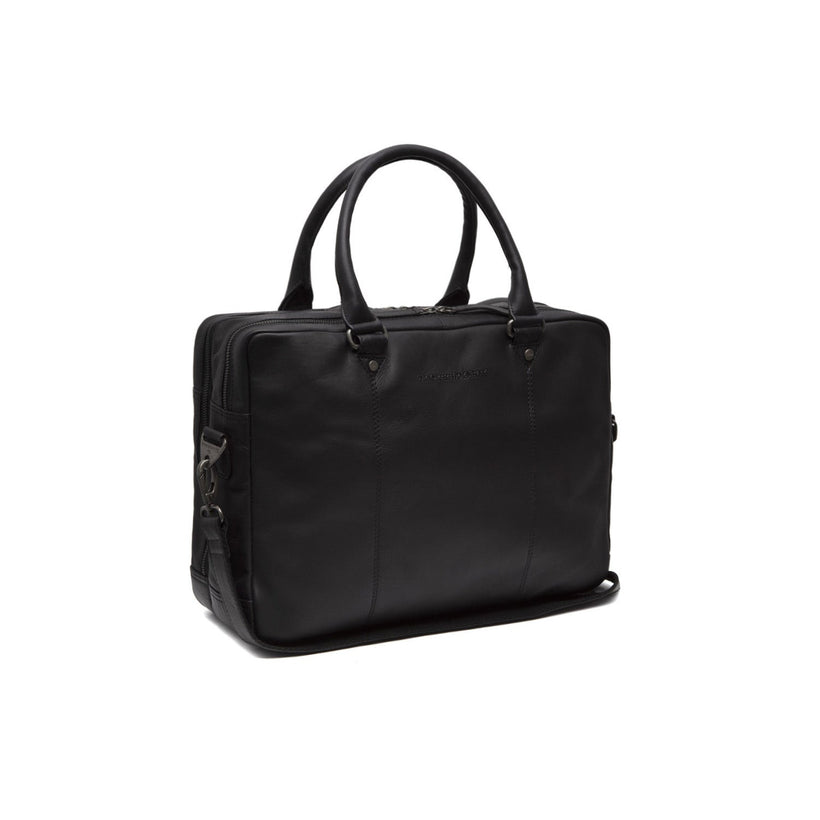 Boston Full-Grain Leather Laptop Bag მამაკაცის