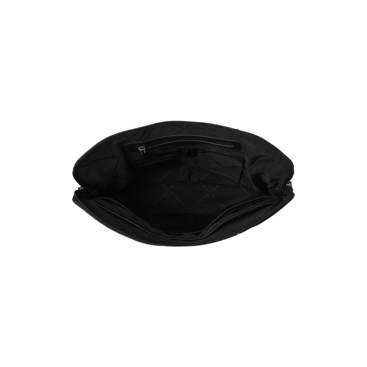 
შიდა სარჩულის ხედი Showing Dedicated Padded Laptop Sleeve & Multi-Compartment Organization
