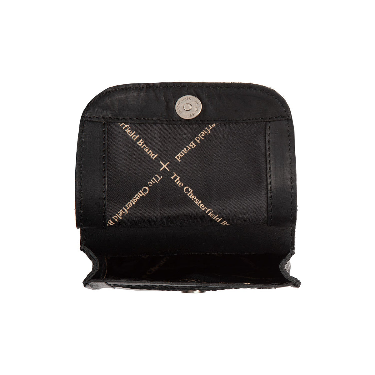 
ახლო ხედი of Classic Collar & Heavy-Duty Zipper Hardware on Nebra ნატურალური უმაღლესი ხარისხის ტყავი Phone Bag