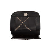 
ახლო ხედი of Classic Collar & Heavy-Duty Zipper Hardware on Nebra ნატურალური უმაღლესი ხარისხის ტყავი Phone Bag