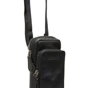 
Tailored Rib Cuffs & Hem Craftsmanship Construction Detail on Valdes ნატურალური უმაღლესი ხარისხის ტყავი Phone Bag