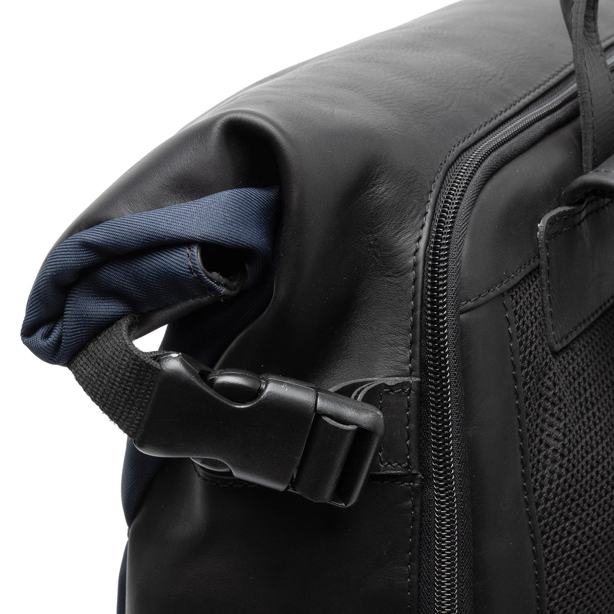 
Bornholm ნატურალური უმაღლესი ხარისხის ტყავი Roll-top Backpack – alternate product view 3