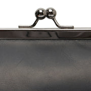 
Classic 100% Full-Grain leather Bag - უკანა ხედი გაძლიერებული ტყავის სახელურებით