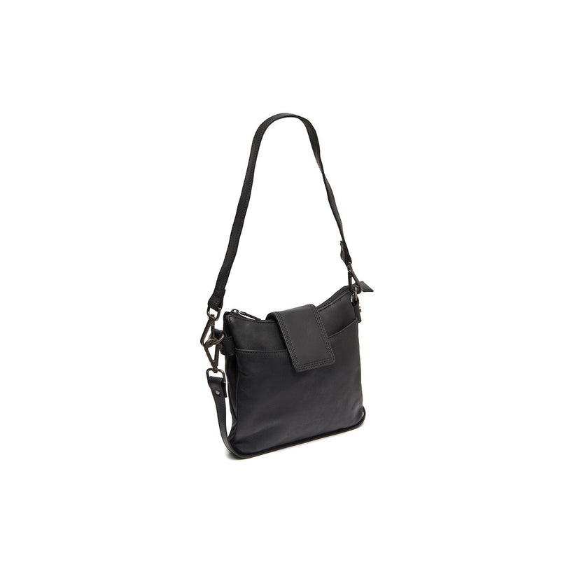 Calora Full-Grain Leather Shoulder Bag ქალის