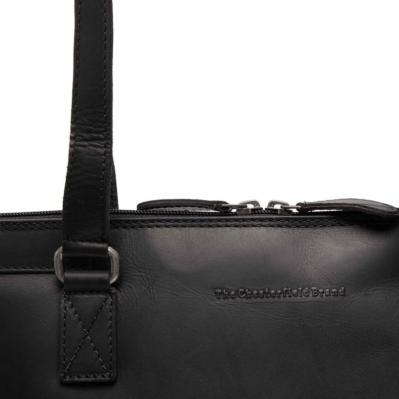 Elvar Full-Grain Leather Shoulder Bag ქალის