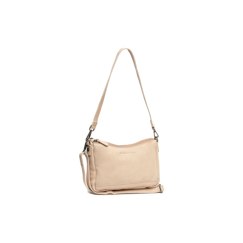 Irving Full-Grain Leather Shoulder Bag ქალის