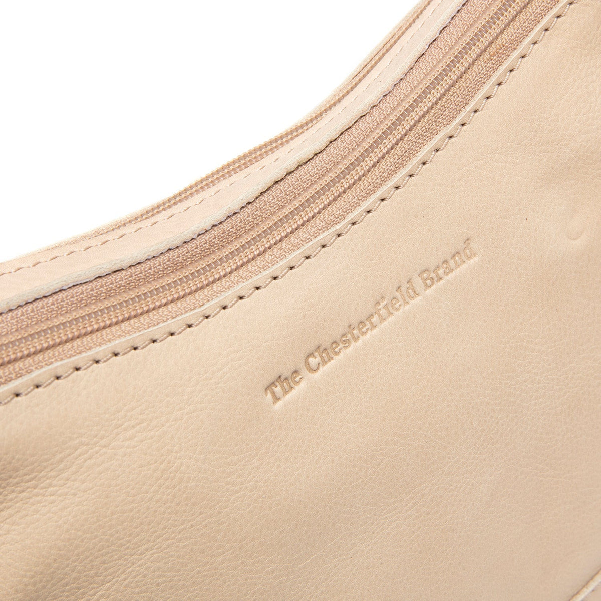 
Classic 100% Full-Grain leather Bag - უკანა ხედი გაძლიერებული ტყავის სახელურებით