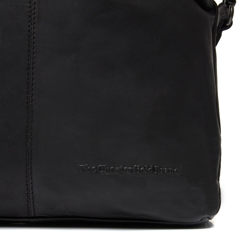 Jen Full-Grain Leather Shoulder Bag ქალის