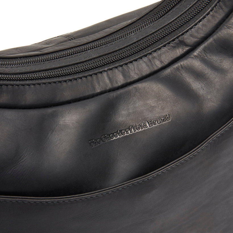 Olvia Full-Grain Leather Shoulder Bag ქალის
