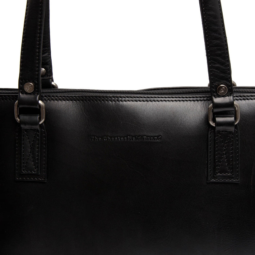 Selvino Full-Grain Leather Shoulder Bag ქალის