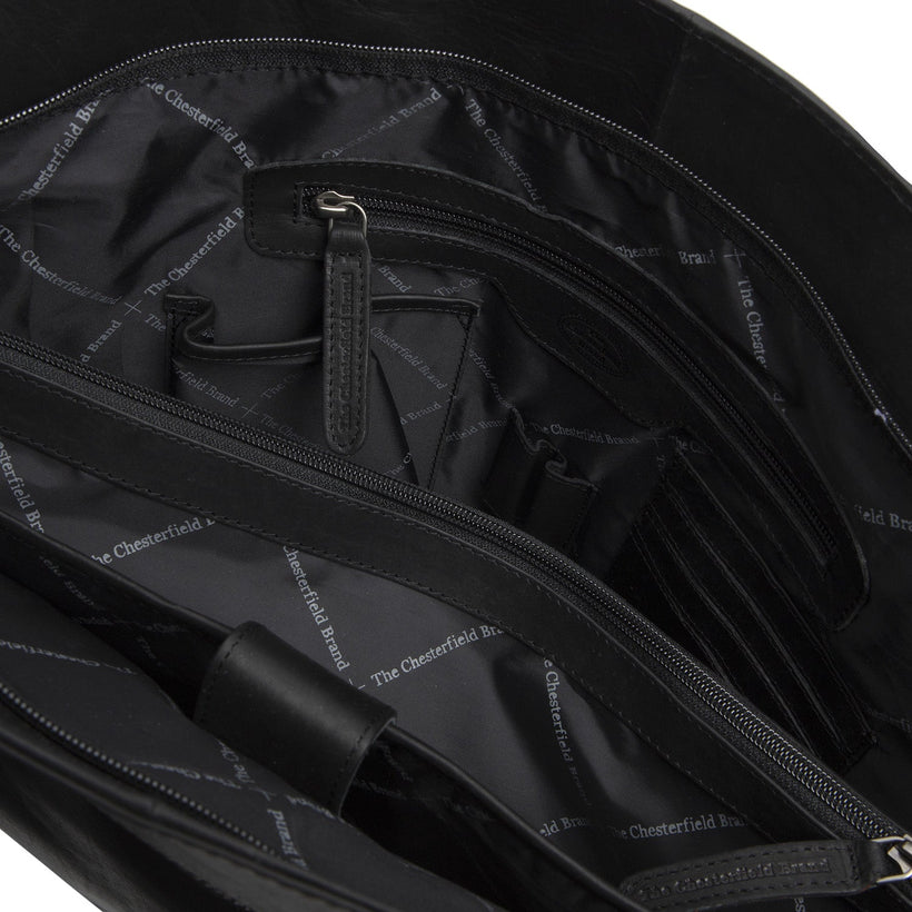Berlin Full-Grain Leather Tote Bag ქალის