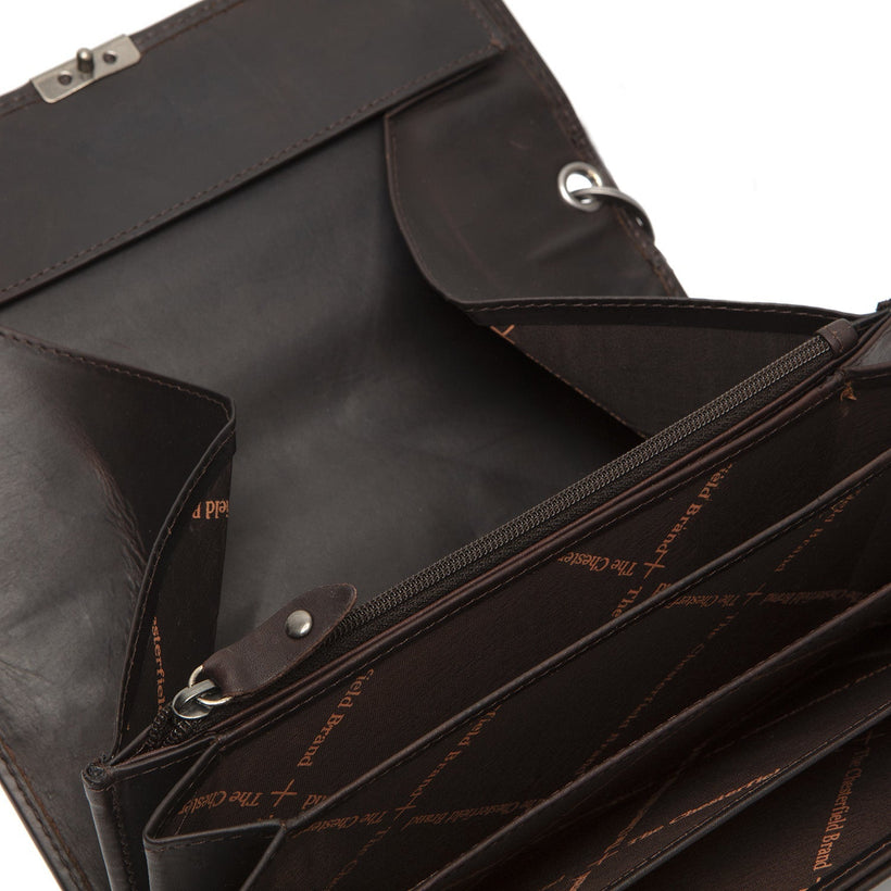 Bora Full-Grain Leather Waiter Wallet ქალის