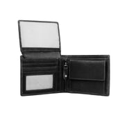
Classic 100% Full-Grain leather Wallet - უკანა ხედი გაძლიერებული ტყავის სახელურებით