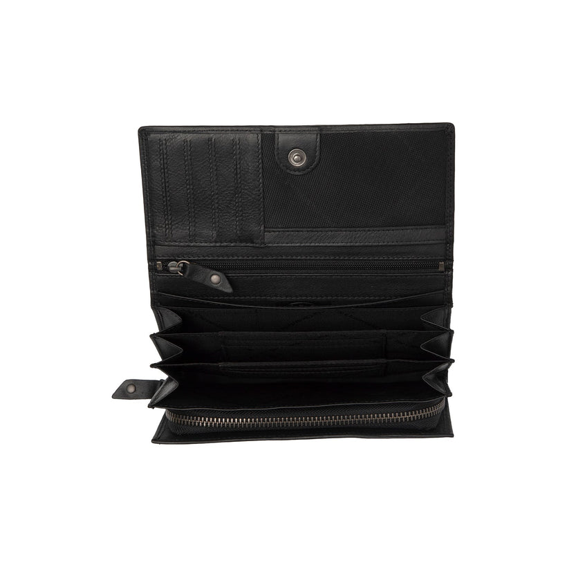 Arvento Full-Grain Leather Wallet ქალის