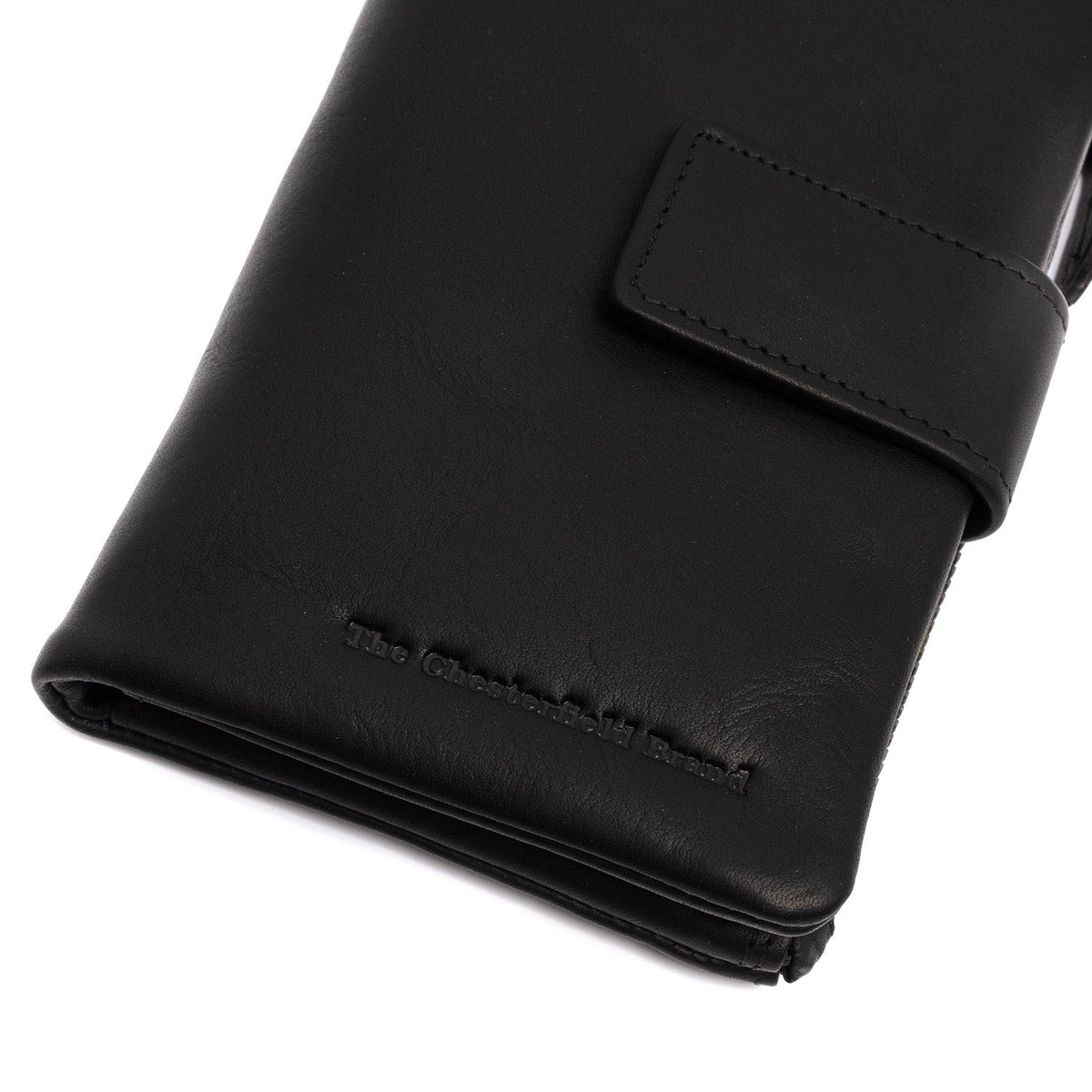
Classic 100% Full-Grain leather Wallet - უკანა ხედი გაძლიერებული ტყავის სახელურებით