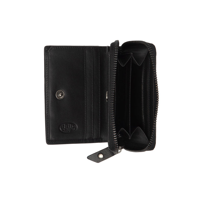 Lenwick Full-Grain Leather Wallet ქალის