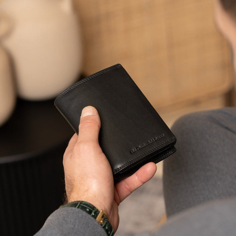Leroy Full-Grain Leather Wallet მამაკაცის