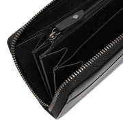 
Classic 100% Full-Grain leather Wallet - უკანა ხედი გაძლიერებული ტყავის სახელურებით