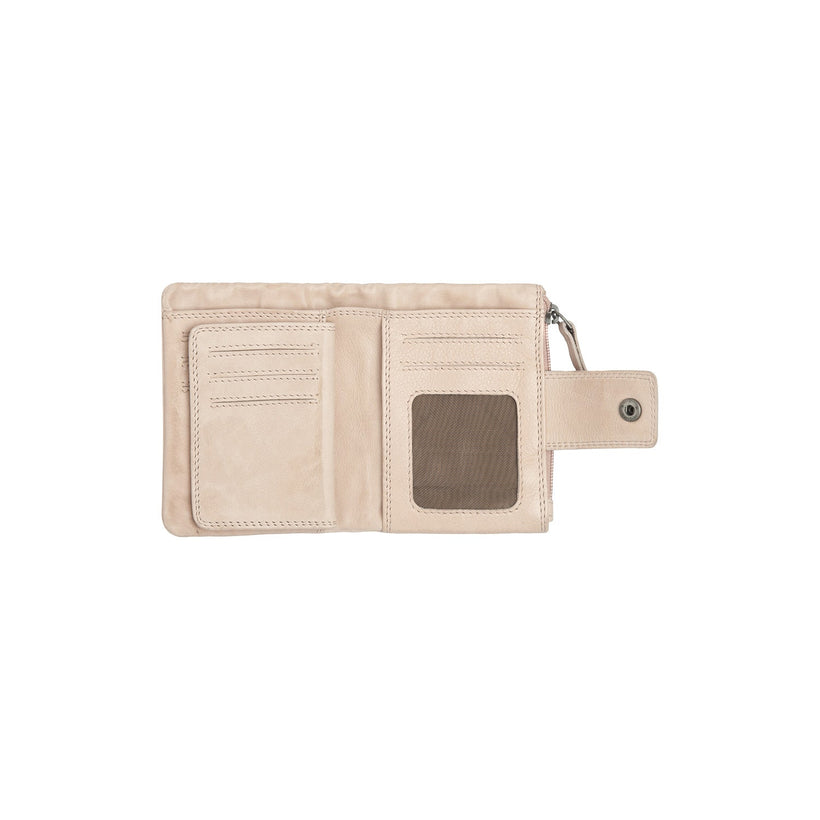 Mavona Full-Grain Leather Wallet ქალის