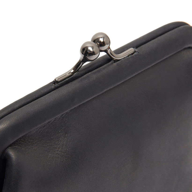 Nera Full-Grain Leather Wallet ქალის