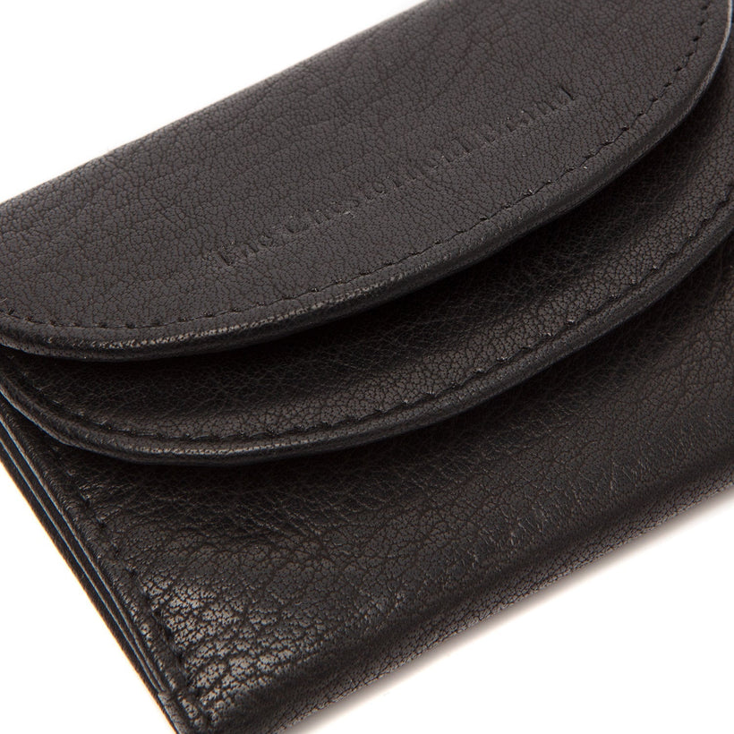 Newton Full-Grain Leather Wallet ქალის