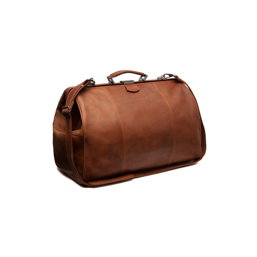 Corfu Full-Grain Leather Weekender Bag ქალის