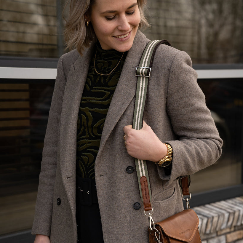 Green Shoulder Strap ქალის