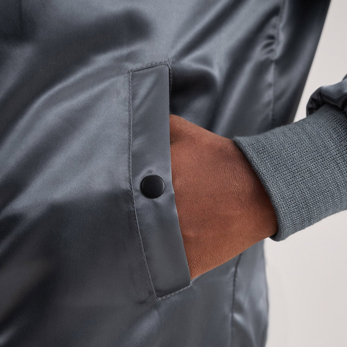Interior View Showing Polyester Lining &amp; Dual Inside Utility Storage Pockets