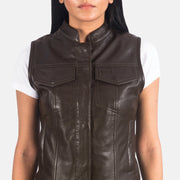 
შიდა სარჩულის ხედი Showing Quilted Polyester Lining & ორი ფუნქციური შიდა ჯიბე